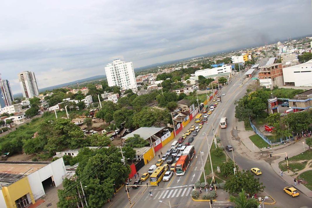 Zona Suroriental de Cartagena de Indias, foto Periódico El Sol Web.